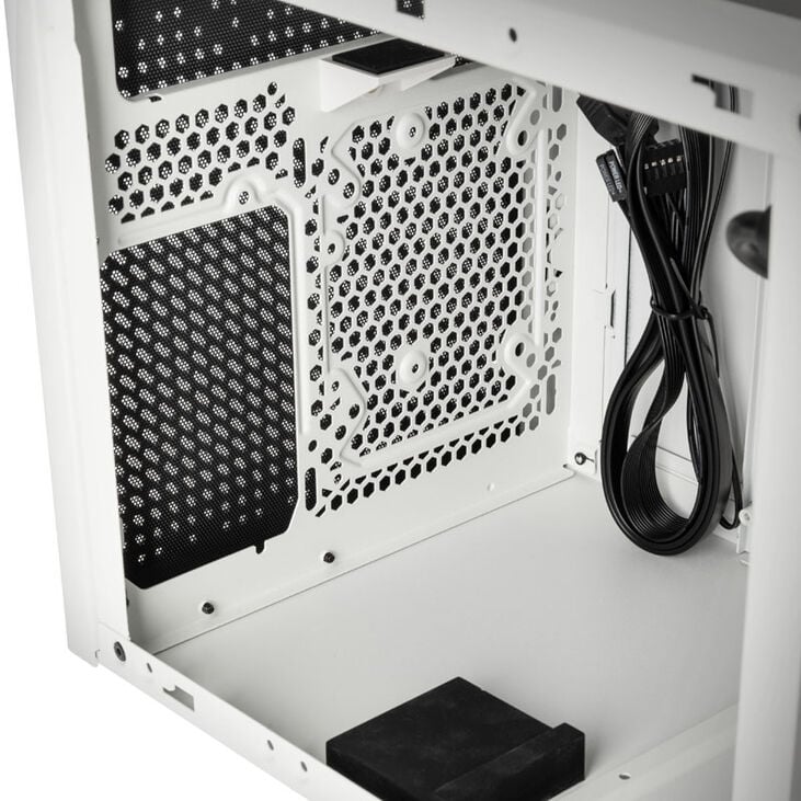 SilverStone SST-SG16W Mini-ITX Gehäuse - weiß image number 7