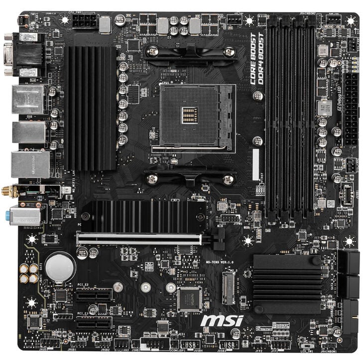MSI B550M Pro-VDH WiFi, AMD B550 Mainboard - Sockel AM4 image number 2