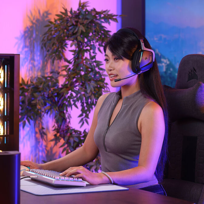 Corsair Gaming Void Max v2 Wireless Gaming Headset - Carbon image number 7