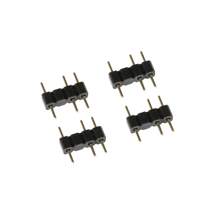 Alphacool Y-Splitter aRGB 3-pin to 3x 3-pin 30cm - black image number 2