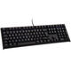 Ducky One 2 Backlit PBT Gaming Keyboard, MX Silver, White LED - Black