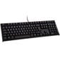 Ducky One 2 Backlit PBT Gaming Keyboard, MX Silver, White LED - Black