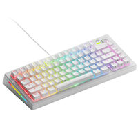 Glorious GMMK 3 75 % Custom Gaming-Tastatur - Pre-Built, ANSI (US), Fox Switches, weiß