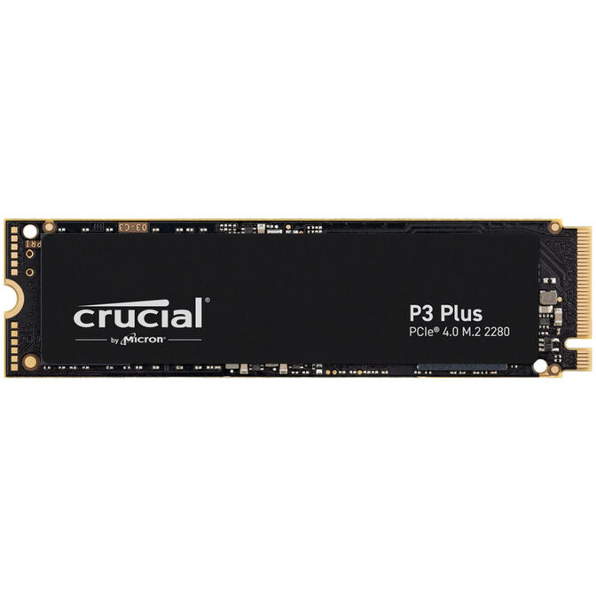 Crucial P3 Plus NVMe SSD, PCIe 4.0 M.2 Typ 2280 - 4 TB image number 1