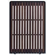 Lian Li DAN Cases A3-mATX Wood Edition Front Panel - Walnuss, schwarz image number null