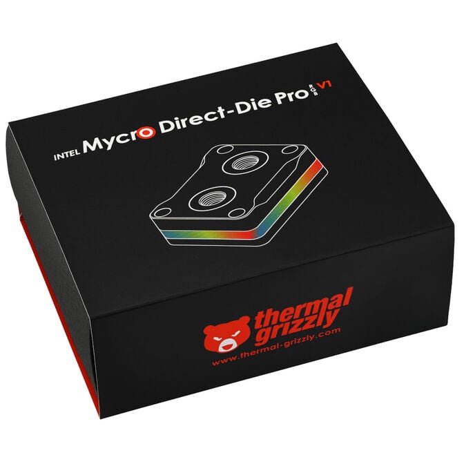 Thermal Grizzly Intel Mycro Direct-Die Pro RGB V1 CPU Water Cooler image number 4
