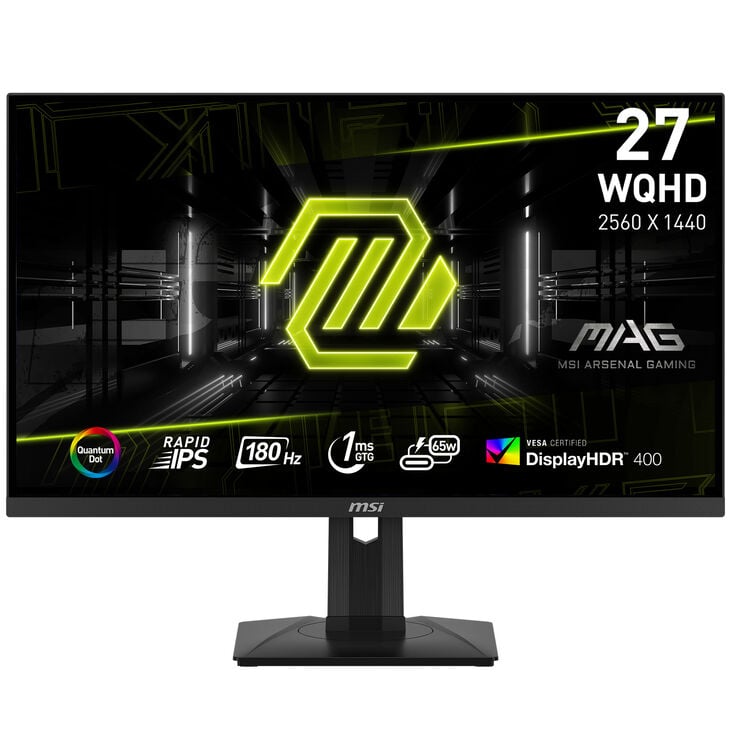 MSI MAG 274QRFDE QD E2, 27 inch Gaming Monitor, 180Hz, IPS, FreeSync image number 1