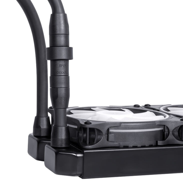 Alphacool Eisbaer Pro Aurora 360 AIO Cooler, D-RGB - 360mm image number 6