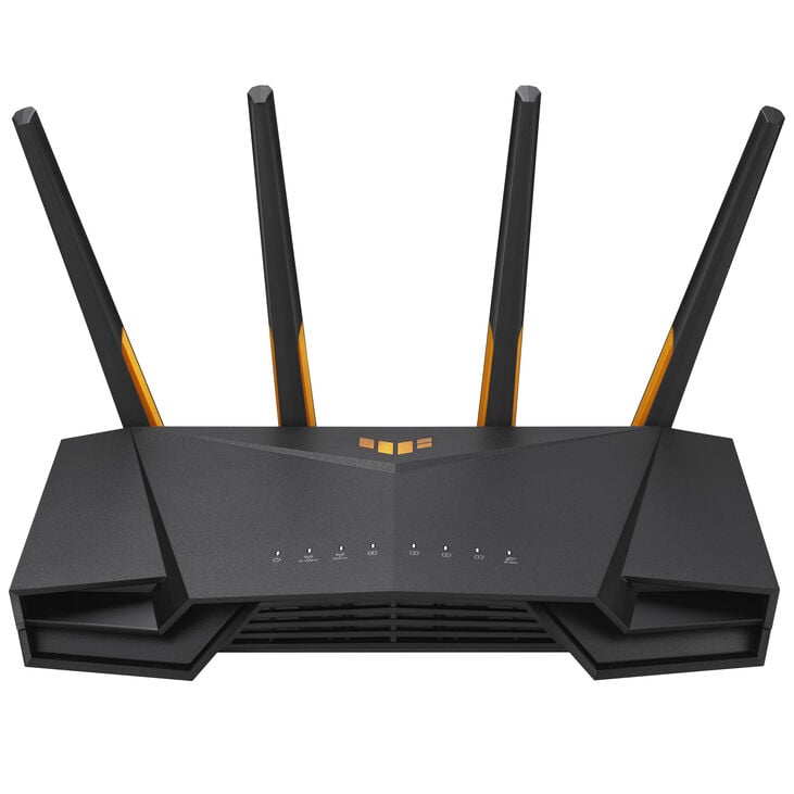 ASUS TUF Gaming TUF-AX4200 Gaming Router, WiFi 6, 2,5 Gbps, AiMesh - schwarz image number 3