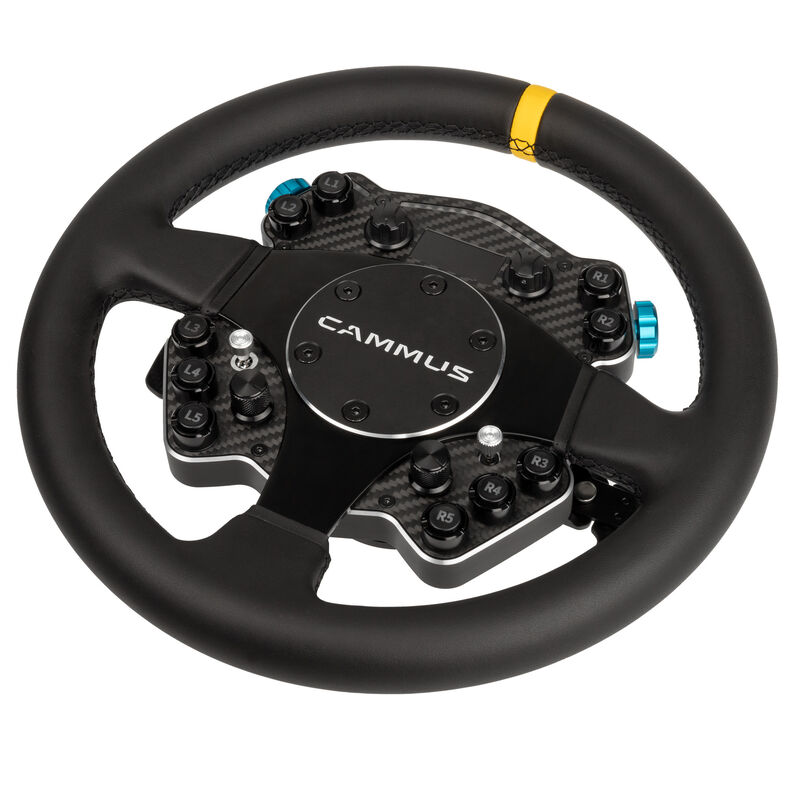 Cammus GT2 Simracing-Lenkrad - Leder, 30 cm
