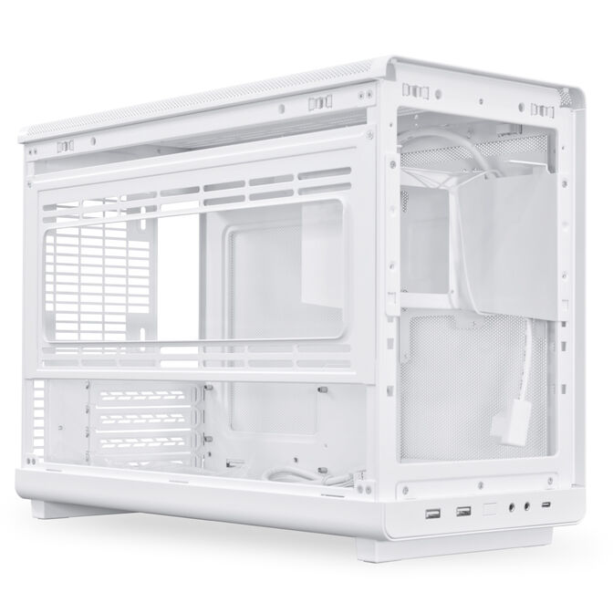Lian Li DAN Cases A3-mATX Wood Edition PC Case, Micro-ATX - Beech, White image number 3