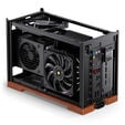 Jonsbo T9 Black PC Case, Mini Case, ITX, PCIe 5.0 Riser Cable - Black image number null