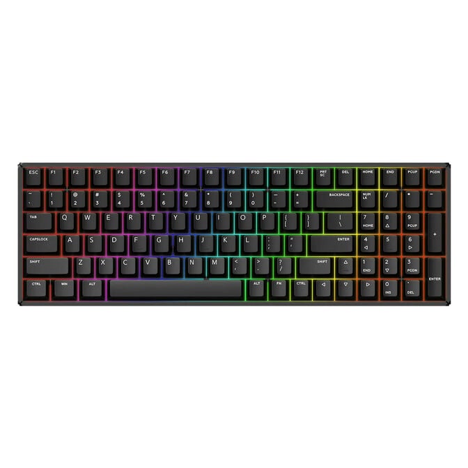 IQUNIX F97 Dark Side Wireless Gaming Keyboard, RGB - MX-Red image number 0