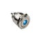 DimasTech Vandalism switch/button 25mm, Silverline Dot - RGB