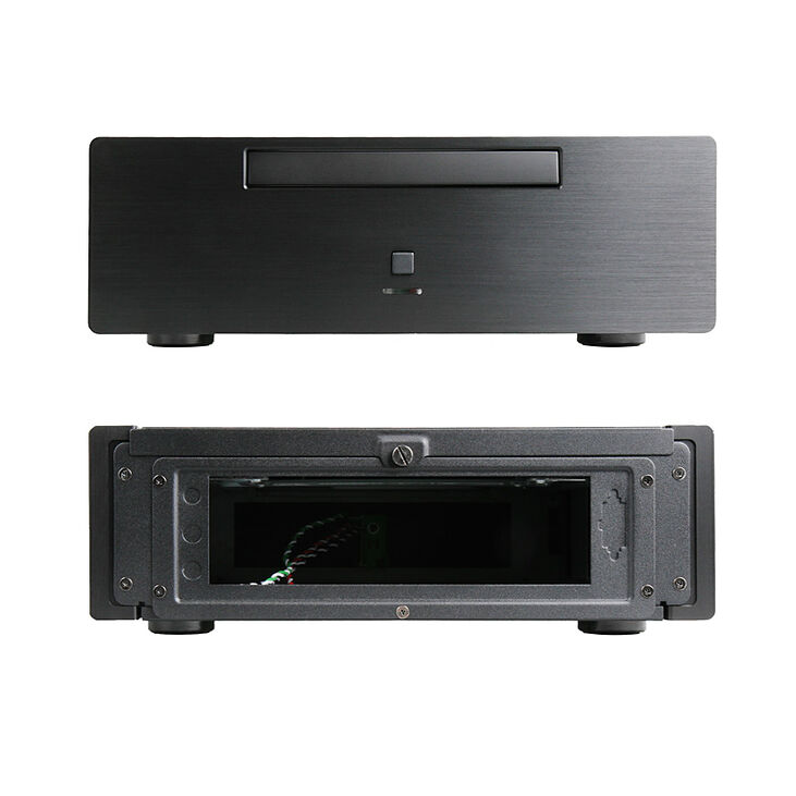 Impactics C3LH-B Mini-ITX Gehäuse mit Standfüßen - schwarz image number 1