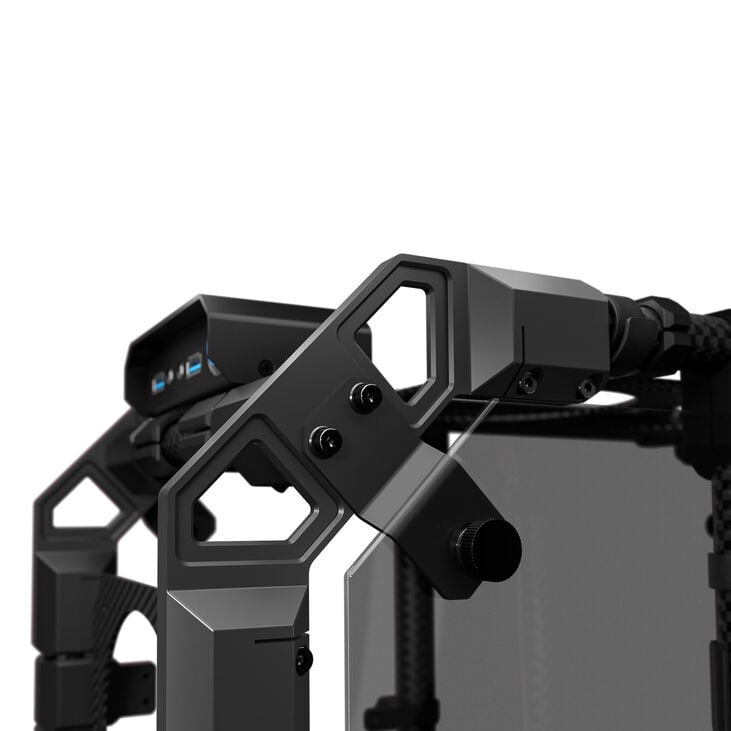 Alphacool Apex Skeleton Gehäuse, Midi-Tower, ATX - Carbon/schwarz image number 5