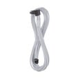 CableMod C-Series Pro ModMesh 12V-2x6 cable, 90&deg; connector, for Corsair Type 5 RMx Shift PSUs - white, 65cm image number null