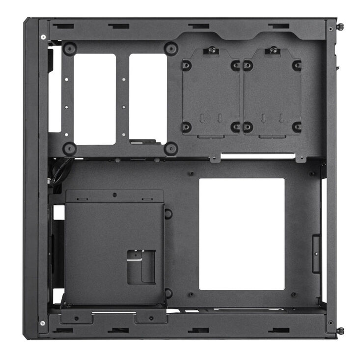 SilverStone SST-ML12B Milo Slim HTPC Micro-ATX Gehäuse - schwarz image number 5