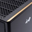 InWin A3 Mini-Tower Tempered Glass - schwarz image number null