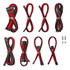 CableMod C-Series Pro ModMesh Sleeved 12V-2x6 12VHPWR Dual StealthSense Cable Kit for Corsair RMi, RMx (Black Label) - black/red image number null