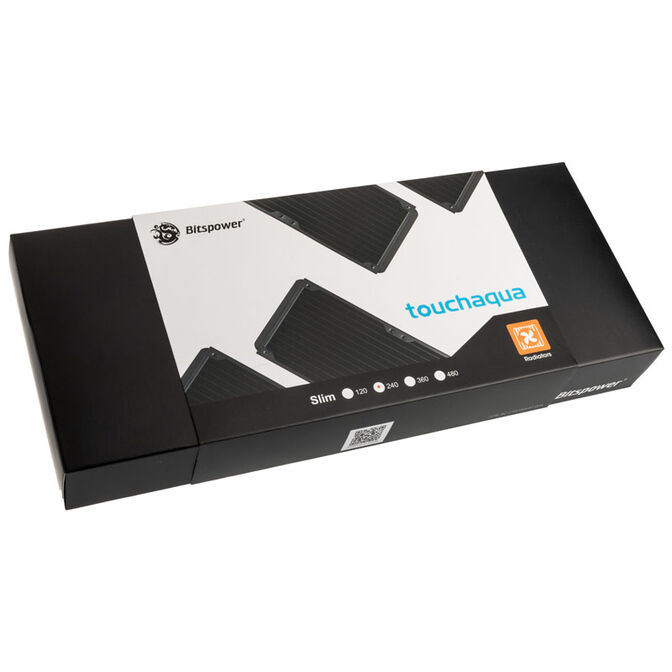 Bitspower Touchaqua Radiator Tarasque 240 - 240mm, schwarz image number 6