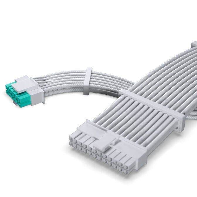 Phanteks AMP GH V2 1000W 80 PLUS Platinum Netzteil, PCIe 5.1, ATX 3.1 - 1000 Watt, wei&szlig; image number 5