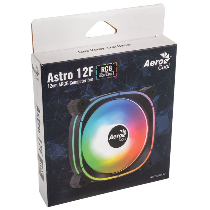 Aerocool Astro 12F ARGB LED Lüfter - 120mm image number 6