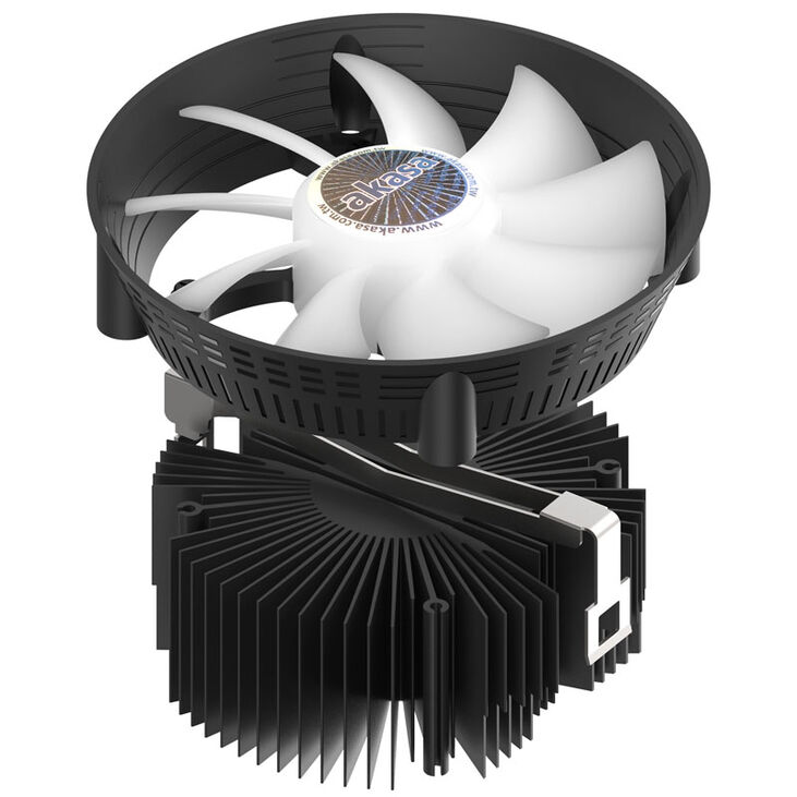 Akasa Vegas Chroma AM CPU cooler, AMD, RGB - 120 mm image number 2