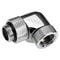 Alphacool Eiszapfen Angle Adapter 90 Degrees Rotatable G1/4 Female to G1/4 Female - chrome