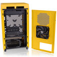 Thermaltake The Tower 200 PC-Geh&auml;use, Mini-Geh&auml;use, Mini-ITX, Tempered Glass - Bumblebee image number null