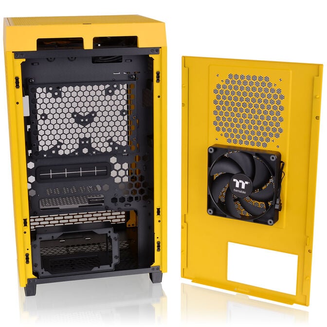 Thermaltake The Tower 200 PC-Geh&auml;use, Mini-Geh&auml;use, Mini-ITX, Tempered Glass - Bumblebee image number 14
