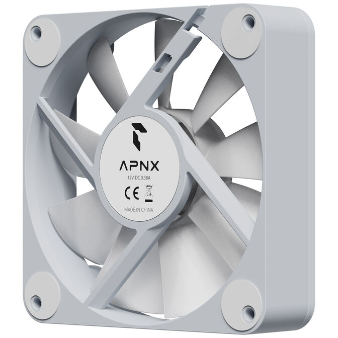 APNX FP1-R PWM-L&uuml;fter, Reverse Blade, PWM, ARGB - 3er-Pack, wei&szlig; image number 7