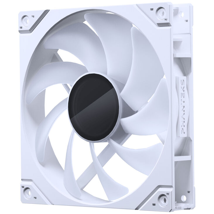 PHANTEKS M25 Gen2 PWM D-RGB Fan - 140mm, White image number 1