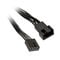Kolink 4-Pin PWM Verl&auml;ngerung 30 cm - schwarz