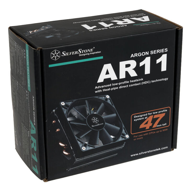 SilverStone Argon SST-AR11 CPU Cooler - 92mm image number 7