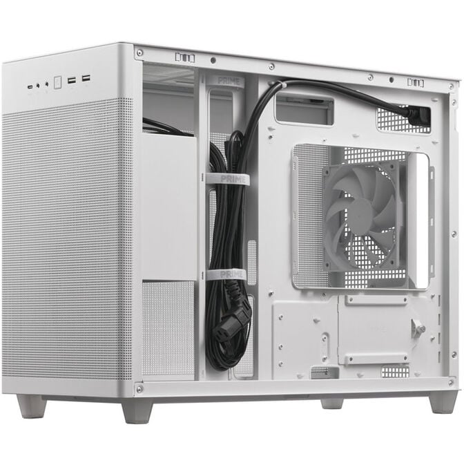 ASUS Prime AP201 Micro-ATX Geh&auml;use - wei&szlig; image number 8