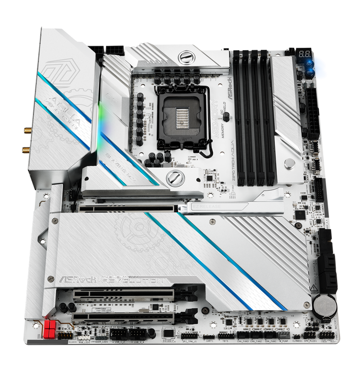 ASRock Z890 Taichi AQUA motherboard, socket LGA 1851, Intel Z890, E-ATX, DDR5 image number 4