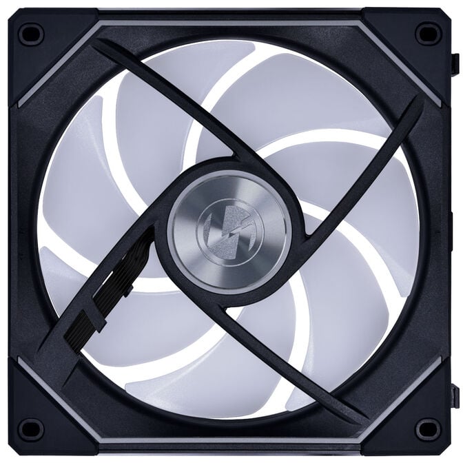 Lian Li UNI FAN SL-INF 140 ARGB Reverse Blade PWM Fan, 3-pack - 140mm, black + 1x UNI FAN SL-INF 140 ARGB PWM Fan - 140mm image number 12