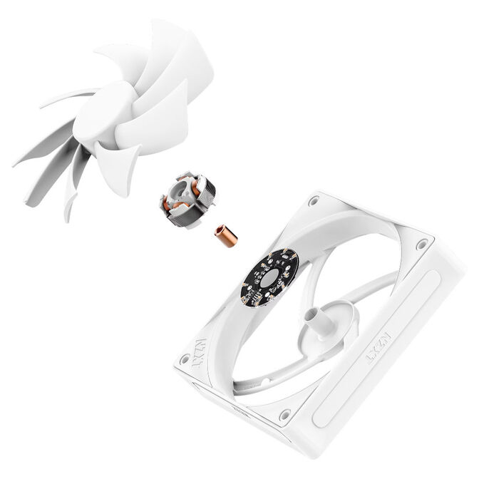 NZXT F140Q V2 PWM Fan - 140mm, white image number 4