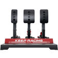 Simagic P1000 Pedal Set - 3 pedals, black image number null