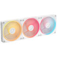 Corsair iCUE Link LX120-R RGB Fans, PWM - Pack of 3, 120mm, white image number null