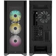 Corsair iCUE 7000X RGB Full Tower, Tempered Glass - black image number null