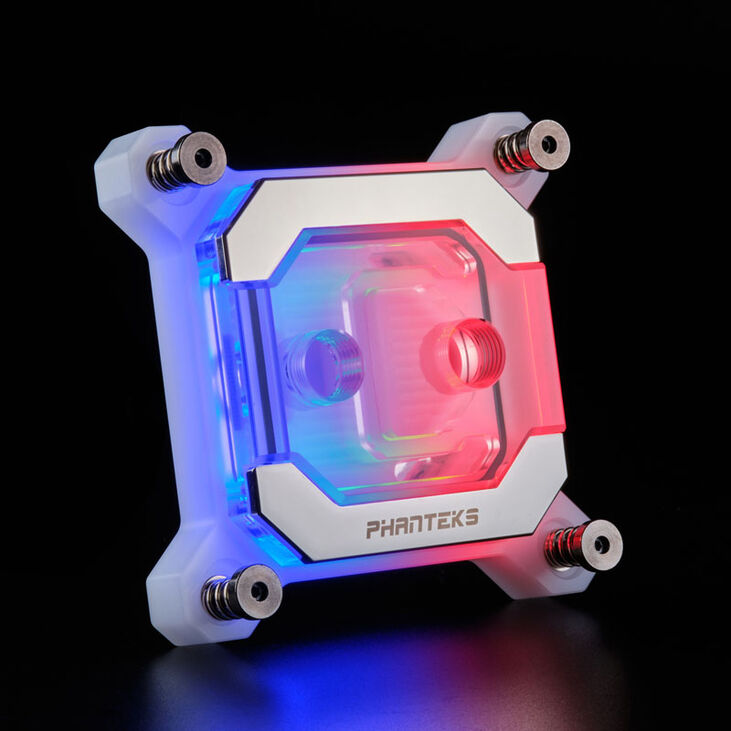 PHANTEKS C370I CPU Water Cooler, DRGB, Acrylic - White image number 4