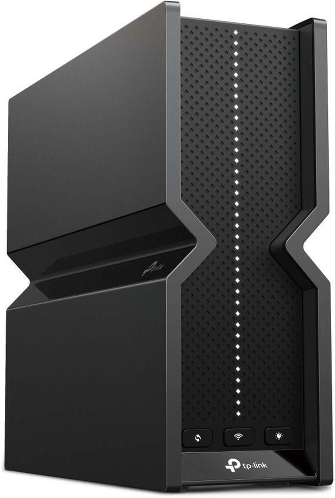 TP-Link Archer BE550 Router, Tri-Band WiFi 7, 9214 Mbps, 2.5G Ports - black image number 1