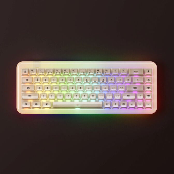 Akko YU01 Antique Jade Gaming Keyboard, RGB - 65%, V3 Piano Pro Switches (ISO) image number 12