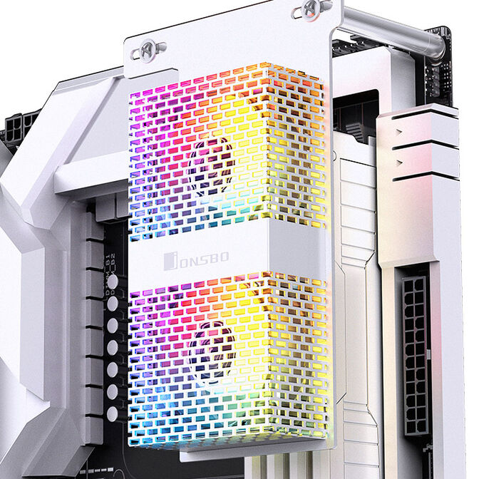 Jonsbo NF-2 RAM-K&uuml;hler, ARGB - wei&szlig; image number 1