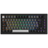 AKKO 5075B Gaming Keyboard, RGB - Lavender Purple Pro Switches, ISO DE/UK/Nordic, black & silver image number null