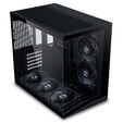 Lian Li O11 Dynamic Mini V2 Flow PC Case, Mini Case, ATX, Tempered Glass - includes 5x 120mm Fans, Black image number null