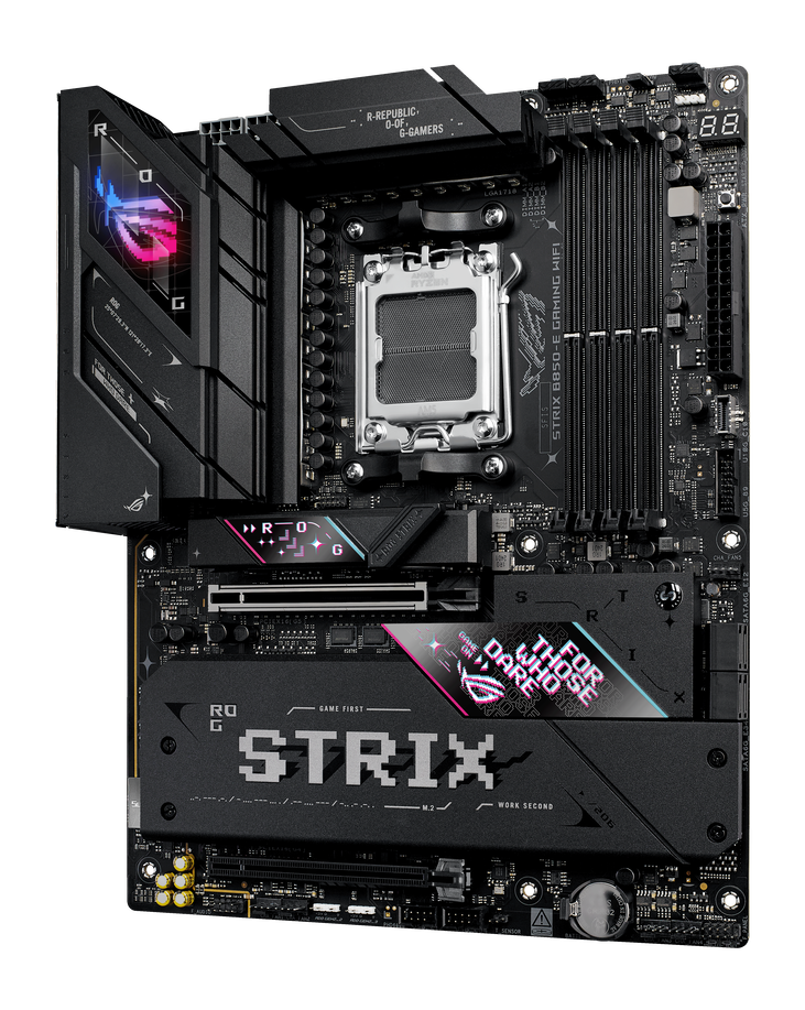 ASUS ROG STRIX B850-E Gaming WiFi Motherboard, Socket AM5, AMD B850, ATX, DDR5 image number 2
