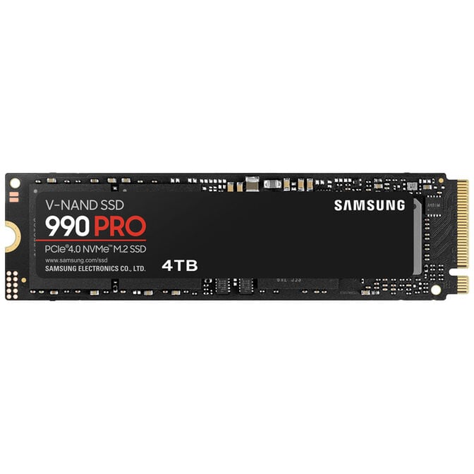Samsung 990 PRO Series NVMe SSD, PCIe 4.0 M.2 Type 2280 - 4 TB image number 3